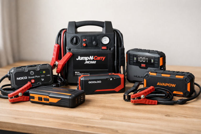 Best Portable Jump Starters for Dead Batteries